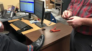 How the Michigan Department of Corrections puts on a new ankle monitor