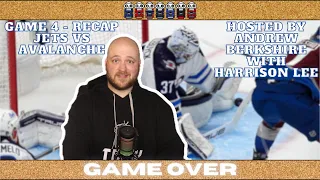 Jets vs Colorado Avalanche Game 4 Post Game Analysis - April 28, 2024 | Game Over: Winnipeg