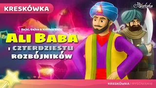 AliBaba i Czterdziestu Rozbójników | Bajki po Polsku | Bajka i opowiadania na Dobranoc | Kreskówka