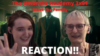 The Umbrella Academy Season 3 Episode 1 "Meet the Family" REACTION!!