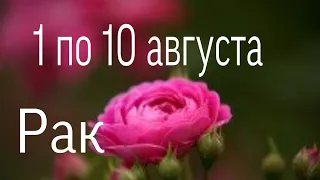 РАК 1 по 10 августа 2021Г ТАРО-ПРОГНОЗ