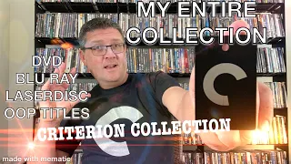 MY COMPLETELY INCOMPLETE CRITERION COLLECTION - DVDs/BluRays/Laserdiscs