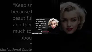 Marilyn Monroe best quote #shorts