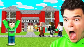 I Opened a PAWN SHOP In Minecraft… (and got rich)