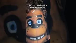 Five Nights at Freddy’s Fans after seeing the Trailer…