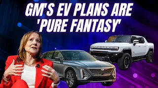 Wall Street says GM CEO Mary Barra's promise of 400,000 EVs is pure fantasy