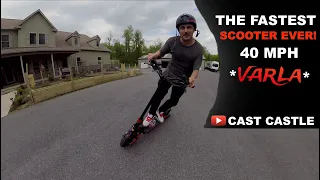 ** THIS THING GOES 40 MPH!! ** -Crazy New Electric Scooter