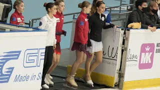 Trusova - Cup of Russia 2020, stage 4 - FS warmup / Трусова - КР2020 этап 4 - ПП разминка 8.11.2020