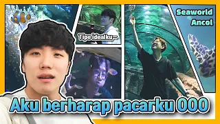 (Orang korea) Bertemu dengan tipe ideal di Seaworld Ancol [JALAN-JALAN LOG]