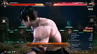 Tekken 8 Law 140 Damage Double Wall Bound Combo Amazing..