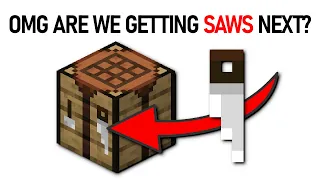 The Crafting Table totally knows what the next update will be. 😂