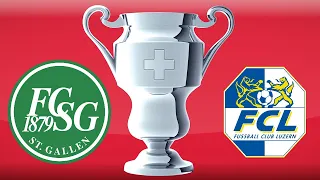 St. Gallen - Luzern | Schweizer Pokal 2021 Final | PES Fantasy