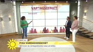 Så vinner du vardagsdebatten utan att bråka - Nyhetsmorgon (TV4)