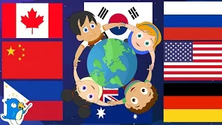 Countries Song | Where Are You From? | Learn Geography for Kids | Nursery Rhymes | Umma & Zyno