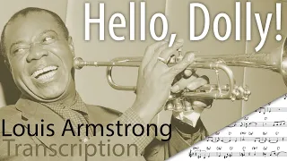 Hello Dolly! - Louis Armstrong Transcription