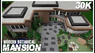 Roblox | Bloxburg: 30k Modern Aesthetic Botanical Mansion (NO LARGE PLOT) - 1/3