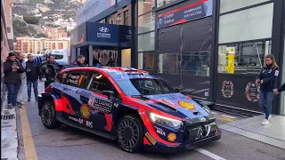 Rallye Monte Carlo 2023 - Service Park Monaco (Before Shakedown)