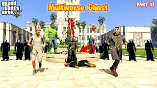 Multiverse Ghost Can Batman Kill Black Adam Ironman in GTA5 #31