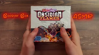 Pokemon Obsidian Flames Booster Box Opening (ASMR)