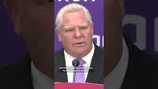 "Want to come to Canada? Get along with everyone":Doug Ford tells suspects of Jewish school shooting