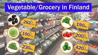 Finland grocery shopping  🇫🇮 l Finland Vlog l Finland Supermarket l Expenses in Finland