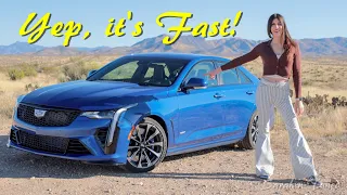 The BEST GM Product I've Ever Driven! // 2022 Cadillac CT4-V Blackwing