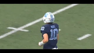 Drake Maye Td pass to Tezz Walker Unc Spring game!!!