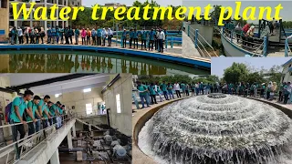 water treatment plant visit | WTP | Tie academy | Prof. Ganesh mahalle | water purification.