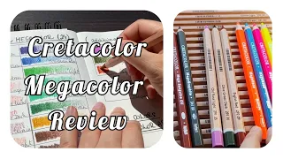 Review: Cretacolor Megacolor + neon jumbo pencils 💕