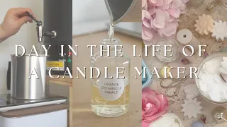 Day In The Life of A Candle Maker || Preparing for Our Spring & Summer Launch!