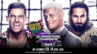 Cody Rhodes Challenges The Rock | WWE Elimination Chamber 2024 | Full Highlights