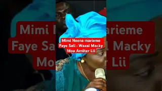 Mimi Neena marieme Faye Sall : Waxal Macky Mou Arrêter Lii