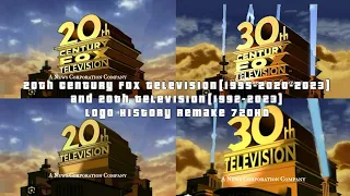 20th Century Fox Television 1995-2020-2023 & 20th Television 1992-2023 Logo History Remake 720HD