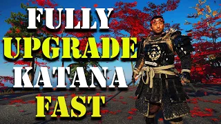 Fastest Way to Fully Upgrade Sakai Katana - Ghost of Tsushima