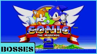 Sonic the Hedgehog 2 - All Bosses (No Damage) // Sega Genesis / Mega Drive