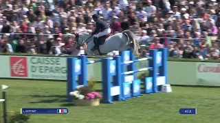 WINNING ROUND I LAURENT GOFFINET (FRA) & ABSOLUT DE LACKE @ JUMPING INTERNATIONAL DE LACKE