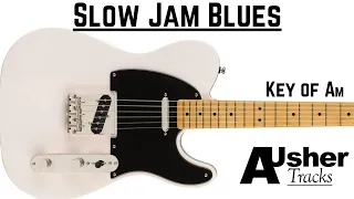 A minor Slow Blues Backing Track | Guitar Backing Track