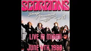 Scorpions - Savage Amusement Tour Live in Miami 4th of June 1988 - Full Concert VHS Remastered