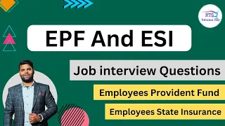 EPF and ESI Job interview Questions | ESI and PF interview questions