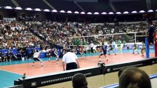 US Men's Vball vs Bulgaria 6/21/14 at Sears Centre