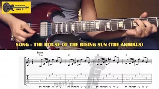 HOUSE OF THE RISING SUN The Animals GUITAR CHORDS TAB | Lesson | Tutorial | How To Play