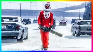 GTA ONLINE На PC - Новогодний угар - Часть 41