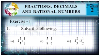 Compute the following and express the result as a mixed fraction.in telugu