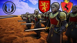 10 MILLION JOFFREY BARATHEON vs 300,000 JEDI MASTERS | Ultimate Epic Battle Simulator 2