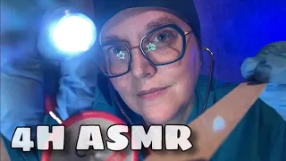 4H ASMR Français RP Ophtalmologue Examen des Nerfs Crâniens ASMR FR Roleplay Compil