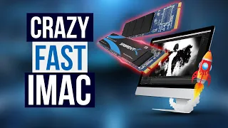 How to make an Imac 2017 Crazy fast with an external thunderbolt 3 drive and NVME 2400MB/Sec