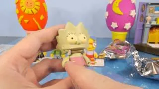 The Simpsons Mr Burns Playset Toys Surprise Play Doh Eggs Kidrobot Unboxing   Disney Cars Toy Club