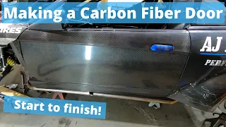 Making a Carbon Fiber Door- start to finish