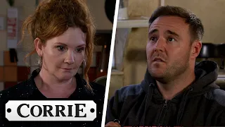 Tyrone's Impromptu Proposal To Fiz At Roy's | Coronation Street.