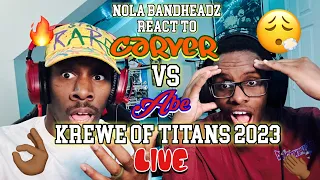 Nola Bandheadz React To Carver VS Abe @ Krewe Of Titans 2023 (LIVE)
